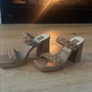 Dolce Vita Women's Brown Braided Mules